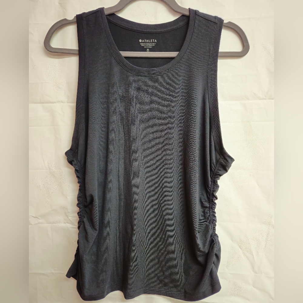Athleta Ruched Side Racerback TankTop